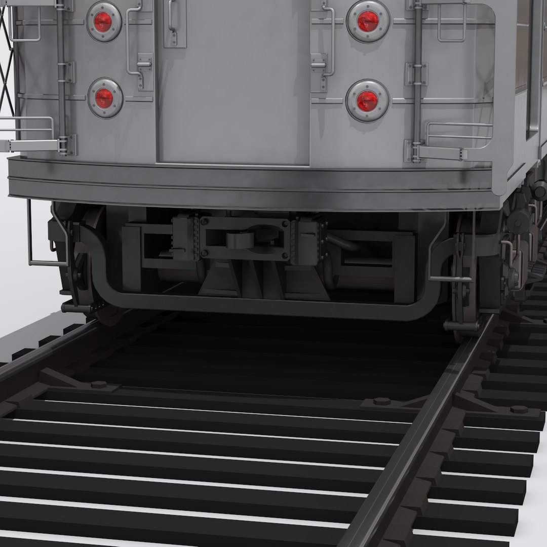 subway car 3d model