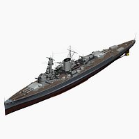 Pocket Battleship Deutschland German Navy WW2