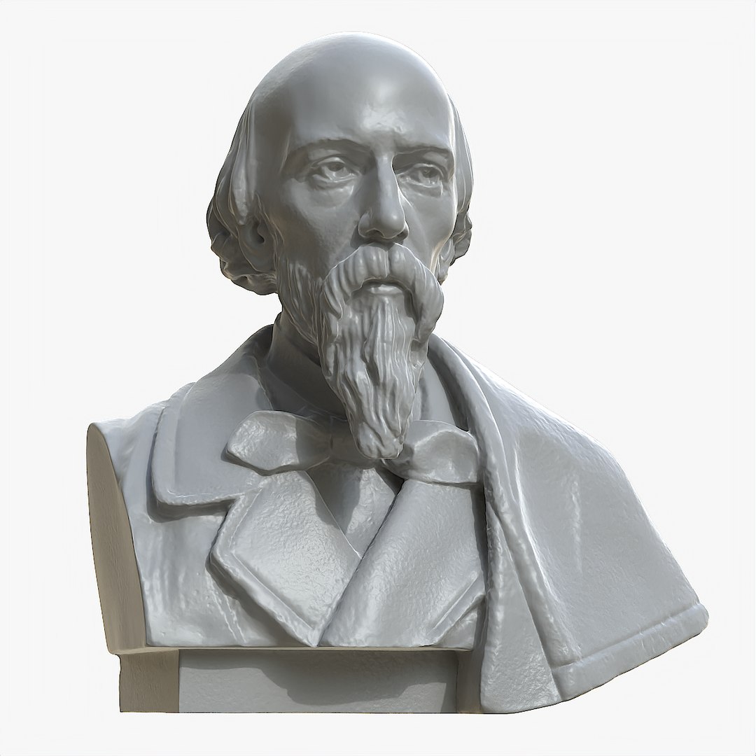 Printable Nekrasov Nikolai Alekseevich 3D - TurboSquid 1924652