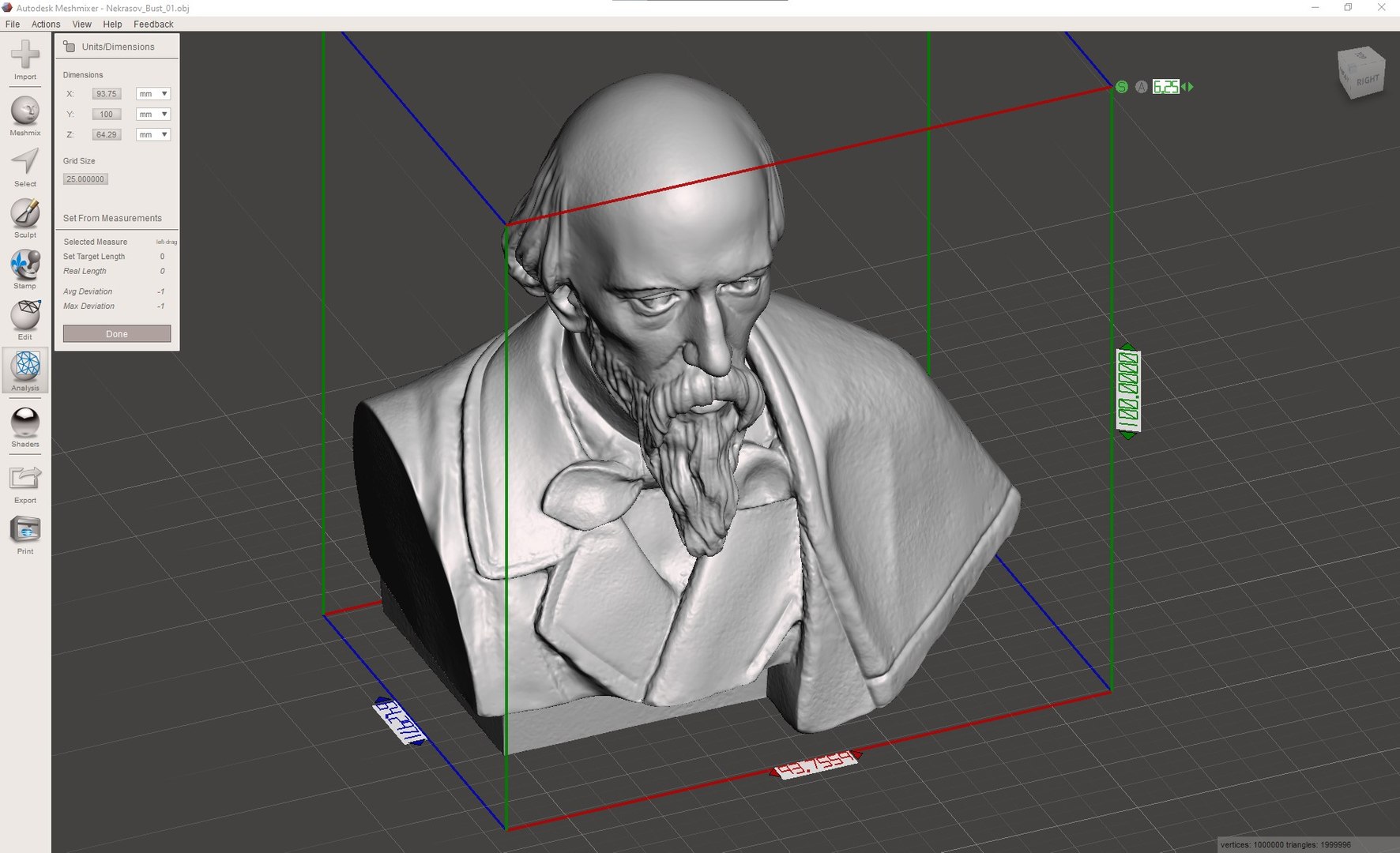 Printable Nekrasov Nikolai Alekseevich 3D - TurboSquid 1924652