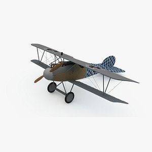 3D albatros d va model