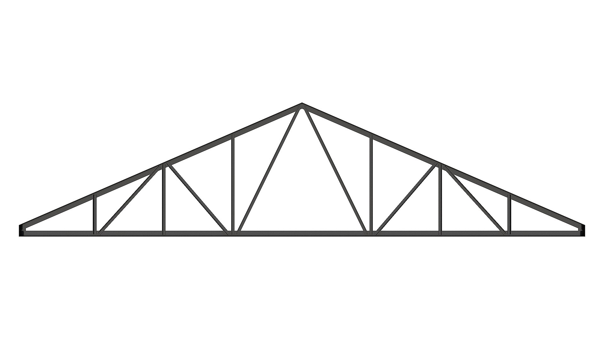 Steel Truss 3D Model - TurboSquid 1647705