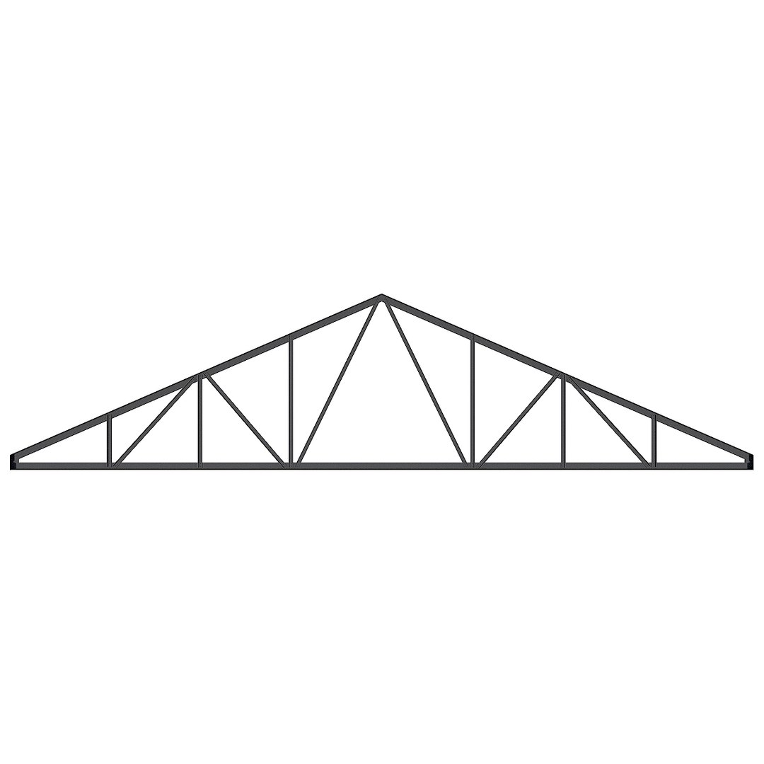 Steel Truss 3D Model - TurboSquid 1647705