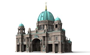 3ds max berlin cathedral