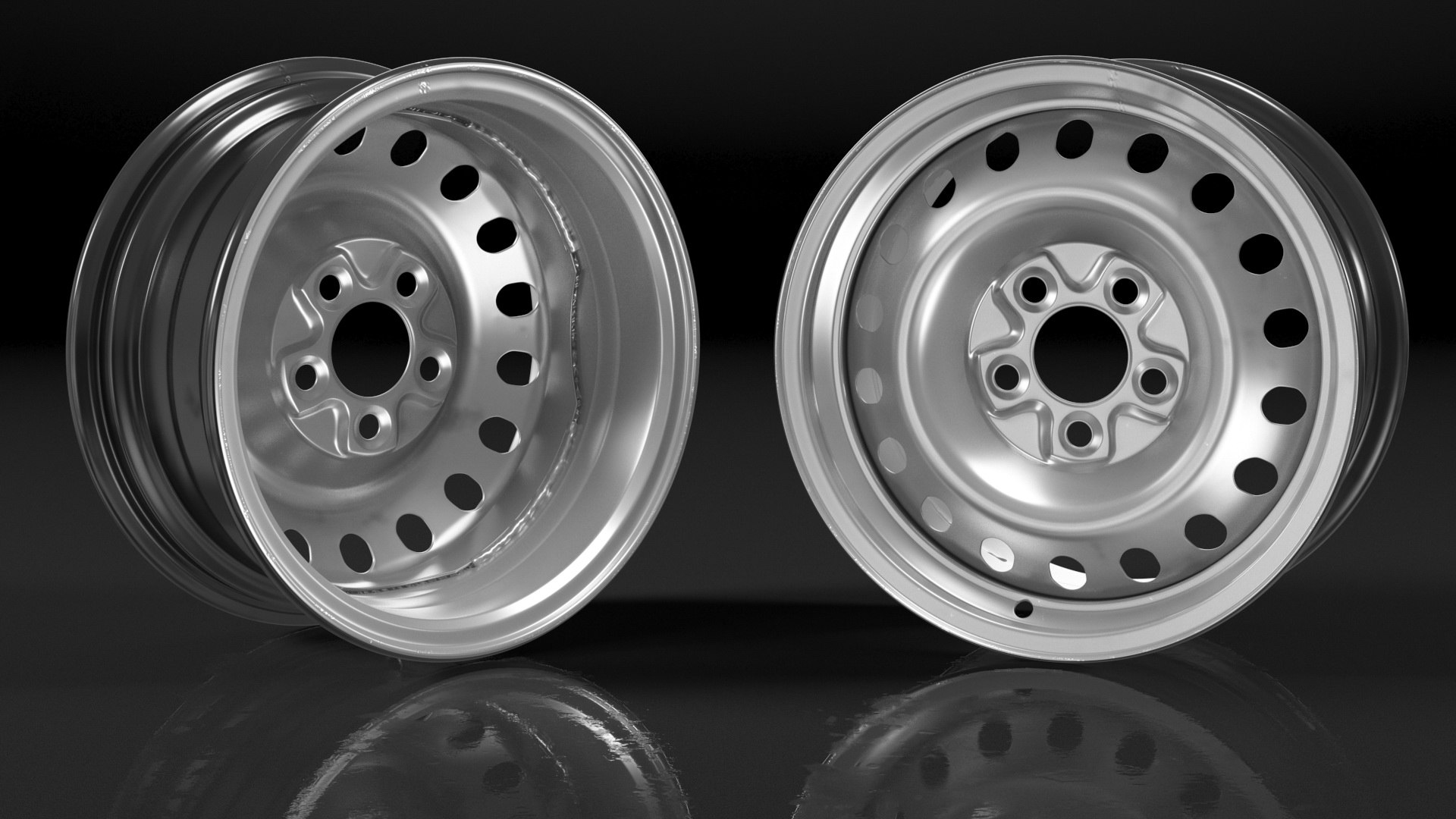 Car Rims Collection model - TurboSquid 1930296