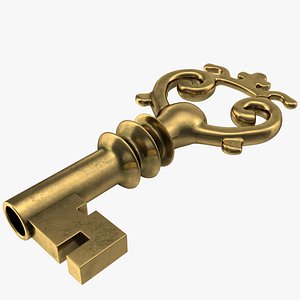 Old Key v1 3D model
