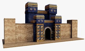 Ishtar Gate model
