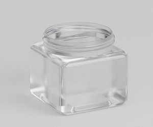 Cream jar 3D model