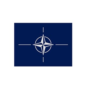 nato flag 3d max