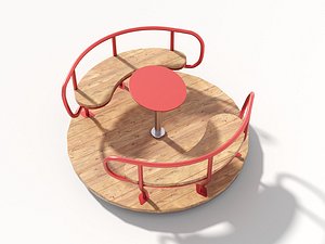 3D model Outdoor Kids Playground - 011