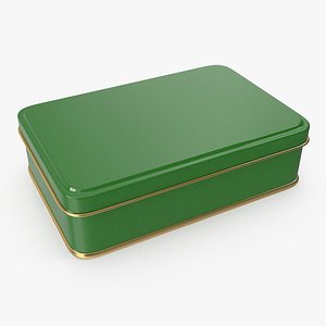 3D Tin Box - Wide model