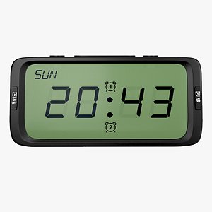 Digital alarm clock