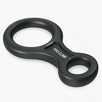 Figure of Eight Descender Pro-Climb Black