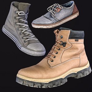 scanned and hand made boots
