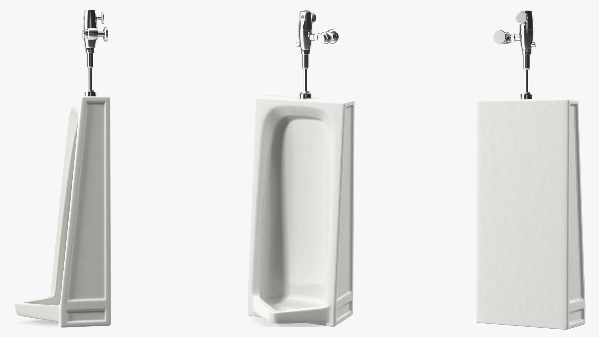 American Standard Stallbrook Washout Urinal 3D model preview