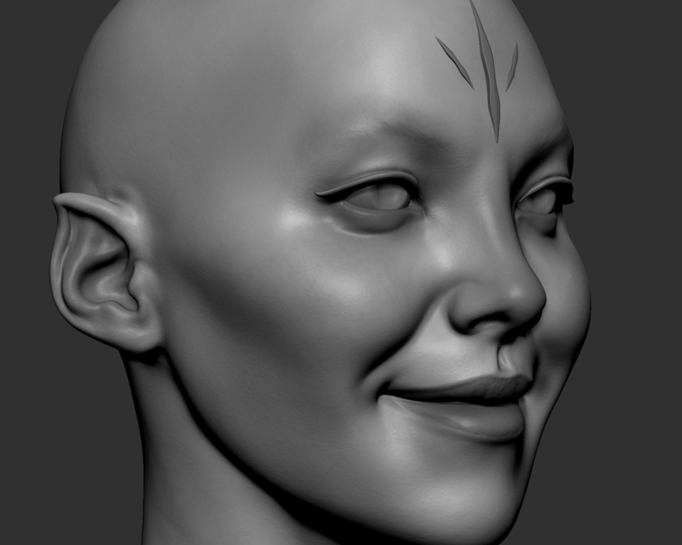 Head ztl zbrush 3D model - TurboSquid 1325518