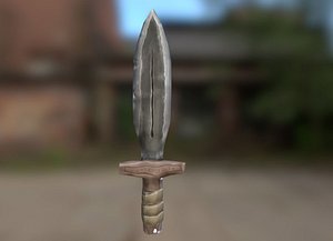 sword weapon 3D model