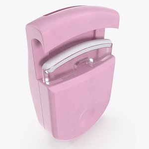 3D model Travel Eyelash Curler Pink