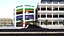 Multi-Storey Car Parking Building VR - AR - low-poly