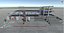 Multi-Storey Car Parking Building VR - AR - low-poly