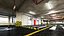 Multi-Storey Car Parking Building VR - AR - low-poly