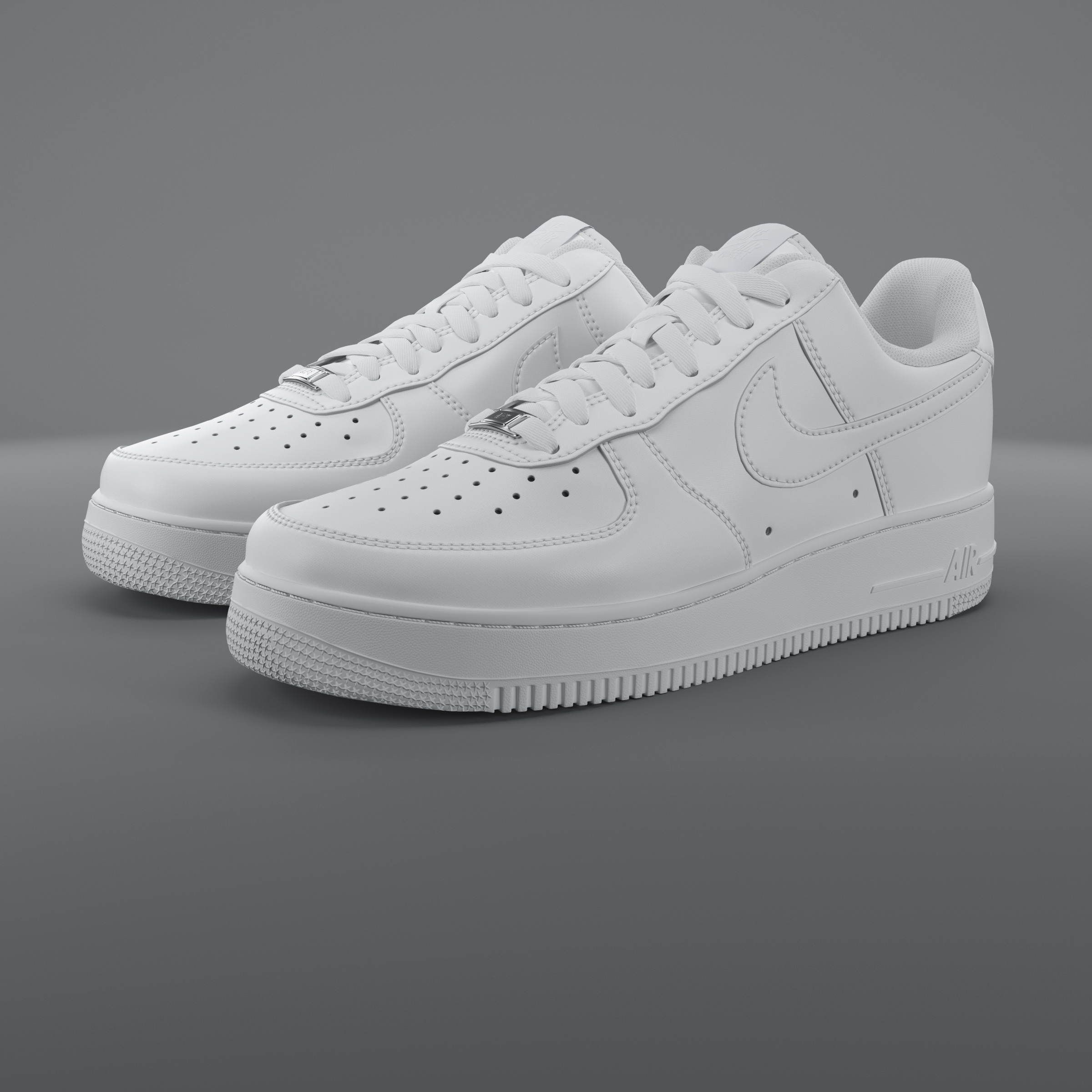 nike air force 3d model