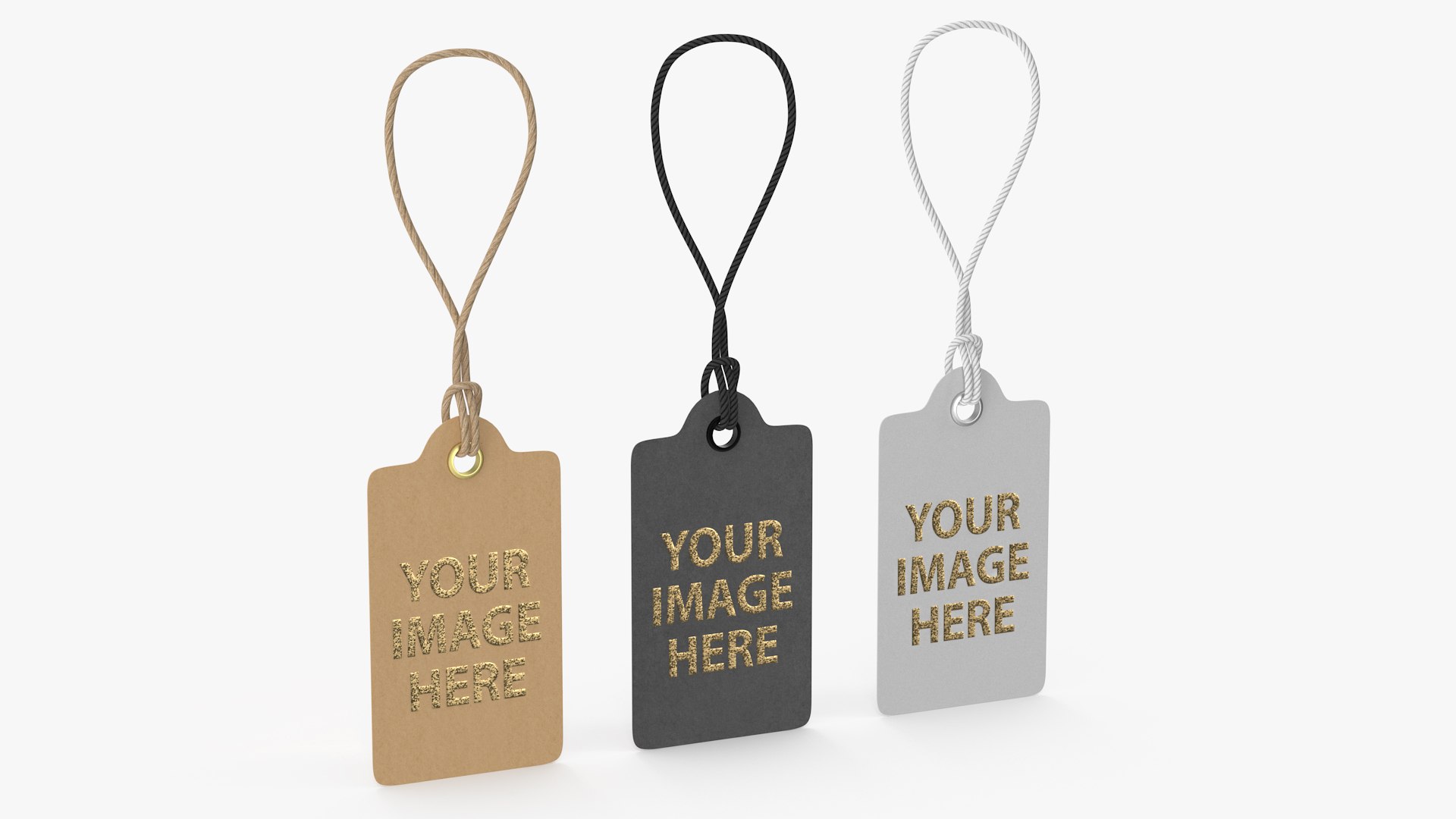 Luggage Tags Collection 3D model - TurboSquid 2004347