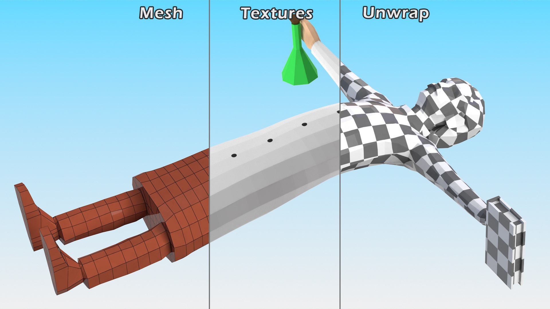 3D Rigged Low Poly Characters Collection 4 - TurboSquid 2298938