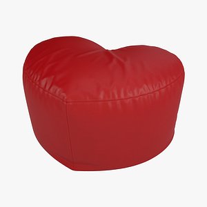 Heart Pouf