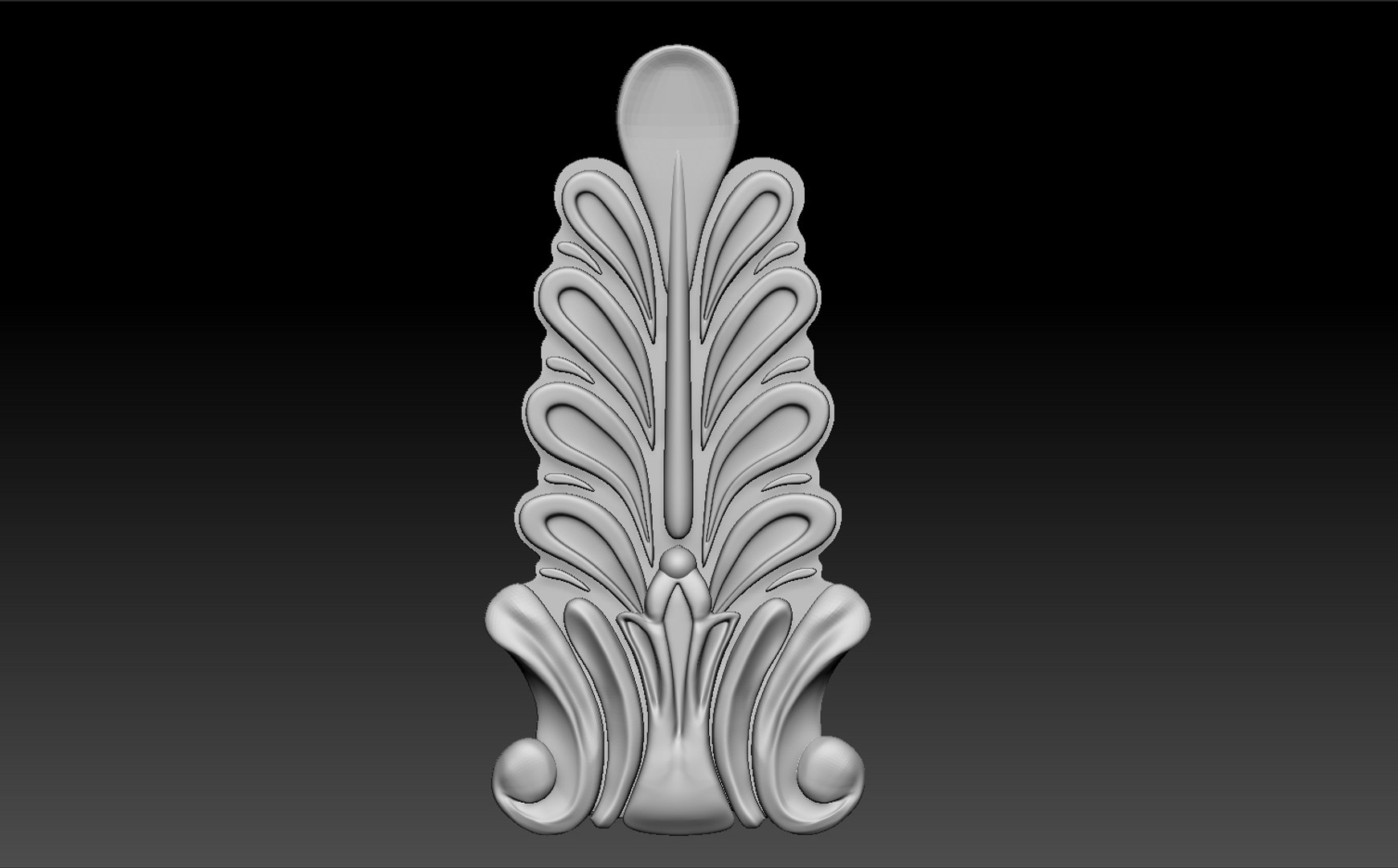 Ornament cnc 3D model - TurboSquid 1491589