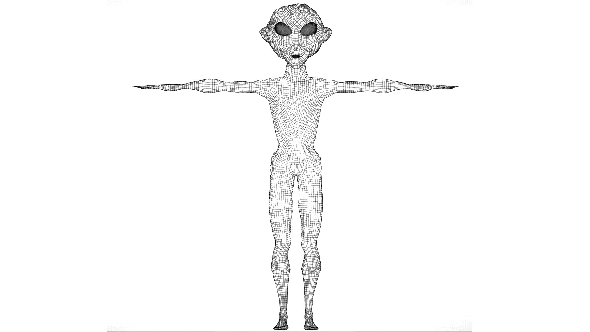 Alien Model - TurboSquid 1991622
