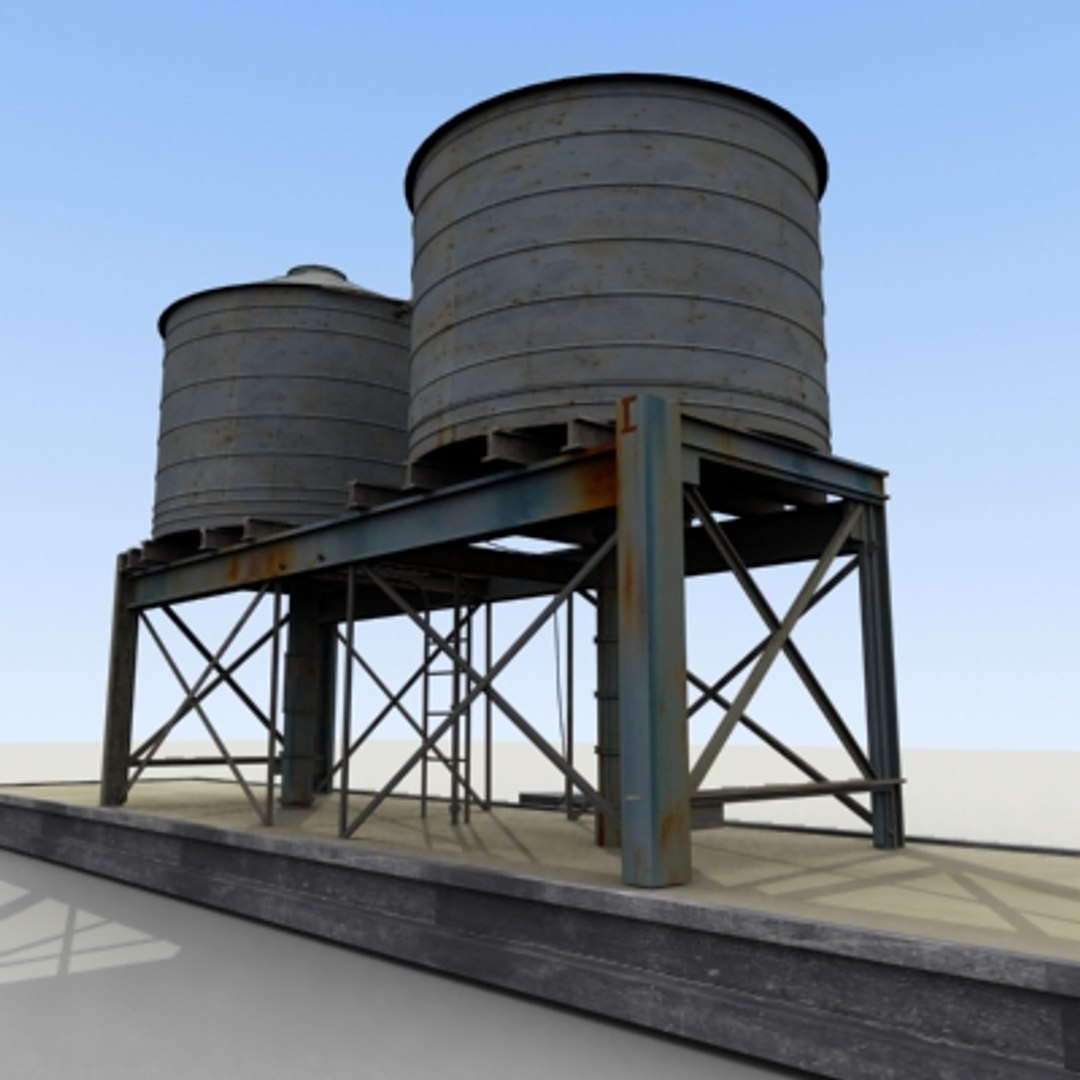 3dsmax Definition Water Tank