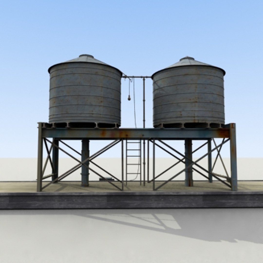 3dsmax Definition Water Tank