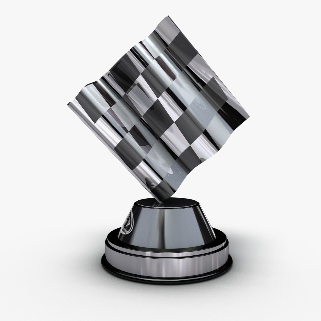 Nascar Cup Trophy 3d Model