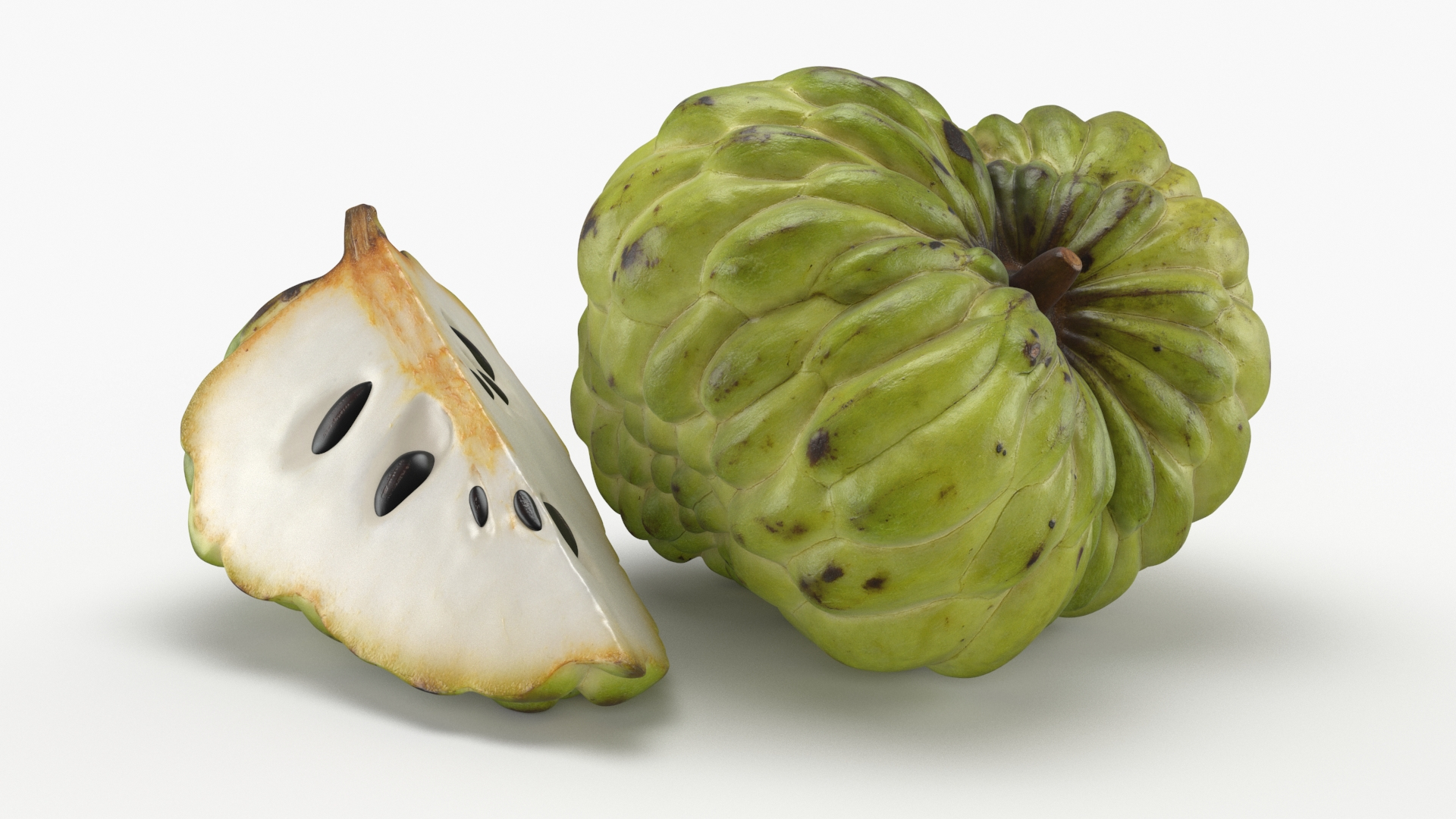 3D Fruit and Slice Collection 3 https://p.turbosquid.com/ts-thumb/Gx/nkeO26/5p/wholeslicecherimoya/jpg/1663765111/1920x1080/turn_fit_q99/c51a092b3be430082d8ad02e2af444f7db028579/wholeslicecherimoya-1.jpg