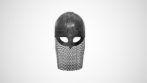 3d viking helmet model