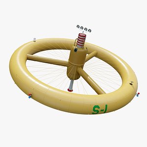 3D model early space station von