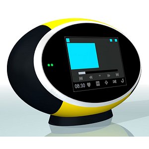 radio pure sensia 3d model