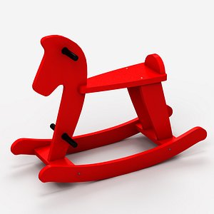 max wooden rocking horse