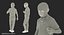 毛皮でポーズをとって現代の少年