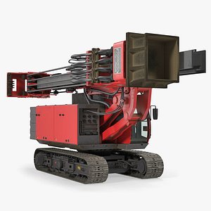 Hydraulics Pile Driver Generic Folded