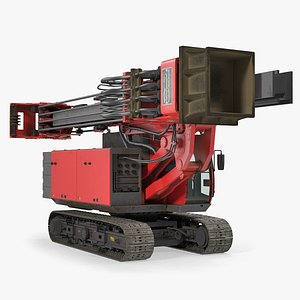 Hydraulics Pile Driver Generic Folded