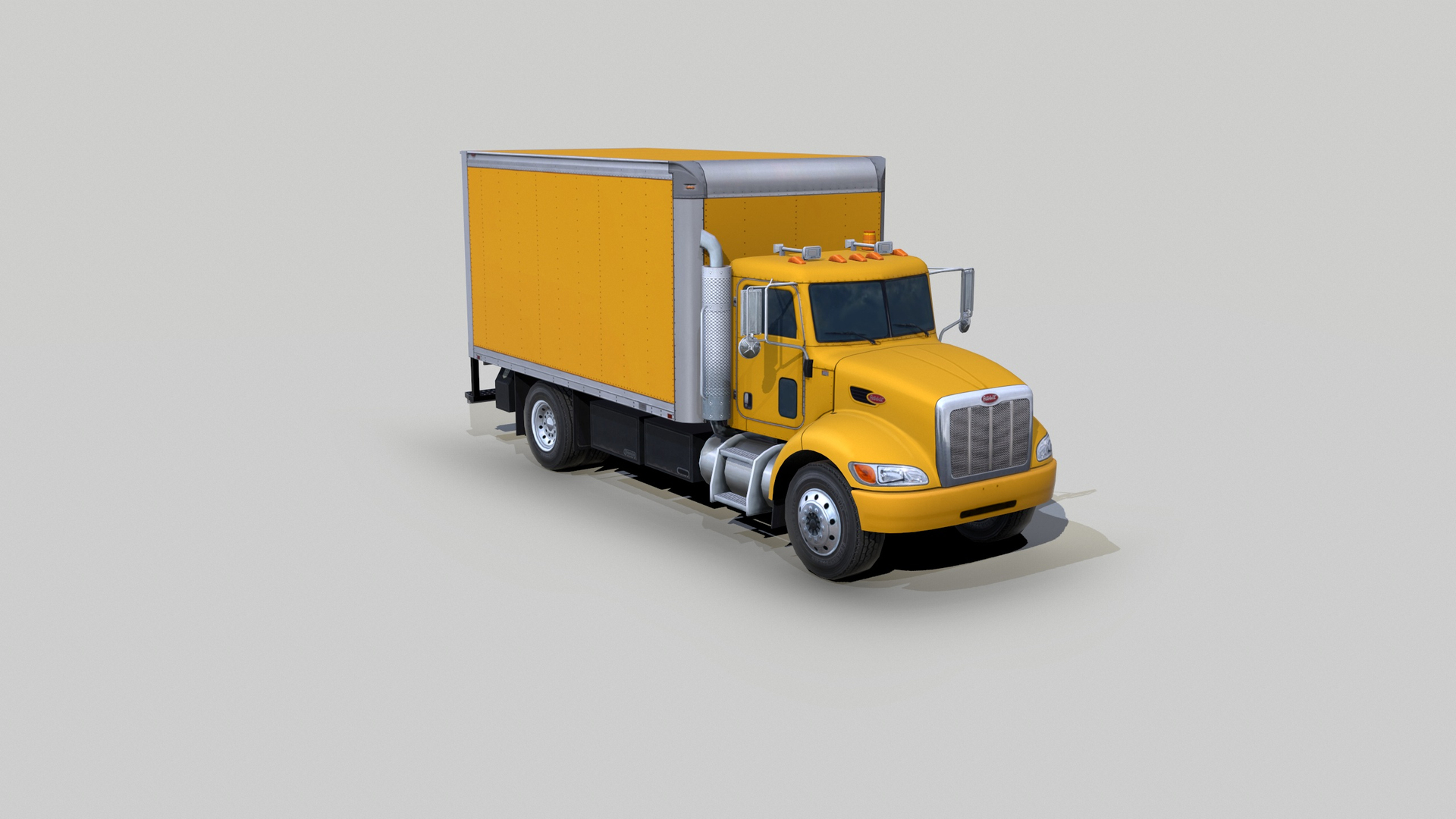 3D Peterbilt 335 2006 Cargo Box S02 Model - TurboSquid 2061889