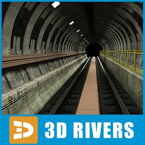 3d subway tunnel