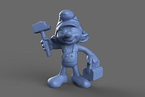 Handy Smurf Toy