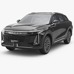 3D 2025 Chery Exeed RX with Interior