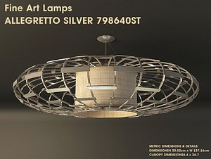 allegretto silver 798640st 3d model