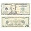 20 dollar bill distressed 3d max