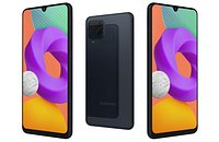 Samsung Galaxy M22 Black Low Poly