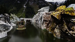 3D cliff packGame Ready Cliff Rock Pack 17 Assets FBX OBJ Blender model